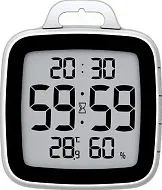 Часы-термометр для душа BALDR B008STH, черные