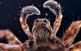 Паук под микроскопом: фото и особенности изучения