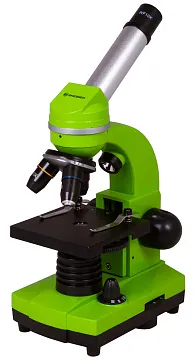 Микроскоп Bresser Junior Biolux SEL 40–1600x, зеленый (выставочный образец), изображение 1