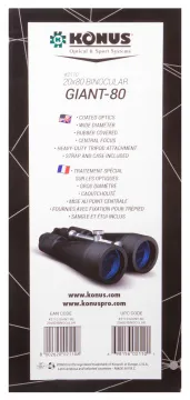 Бинокль Konus Giant 20x80, изображение 14