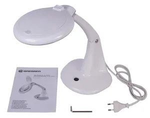 Лупа настольная Bresser 2x/4x, 100 мм, с подсветкой, изображение 10