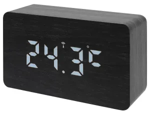 Часы настольные Bresser MyTime W Color LED, черные, изображение 3