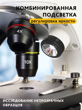 Микроскоп Levenhuk Discovery Pico с книгой, изображение 20