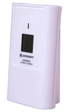 Метеостанция (настенные часы) Bresser TemeoTrend JC LCD с радиоуправлением, серебристая, изображение 8