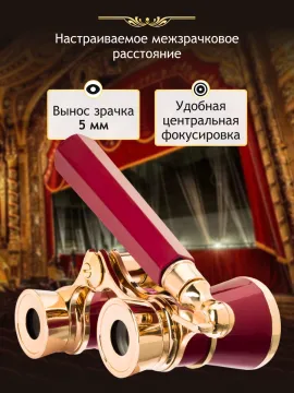 Театральный бинокль-лорнет Levenhuk Broadway 325E, изображение 14