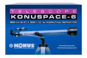 Телескоп Konus Konuspace-6 60/800 AZ, изображение 17