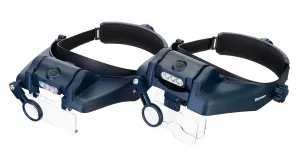 Лупа налобная с аккумулятором Levenhuk Discovery Crafts DHR 20, изображение 2