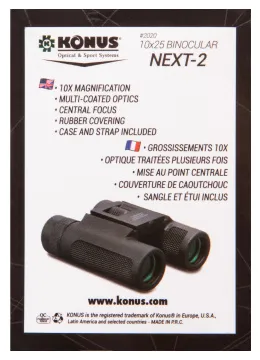 Бинокль Konus Next-2 10x25, изображение 14
