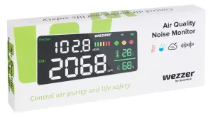 Монитор качества воздуха Levenhuk Wezzer Air PRO CN20, с шумомером, изображение 8
