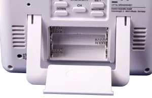 Метеостанция Explore Scientific с цветным экраном и тремя датчиками, белая, изображение 8