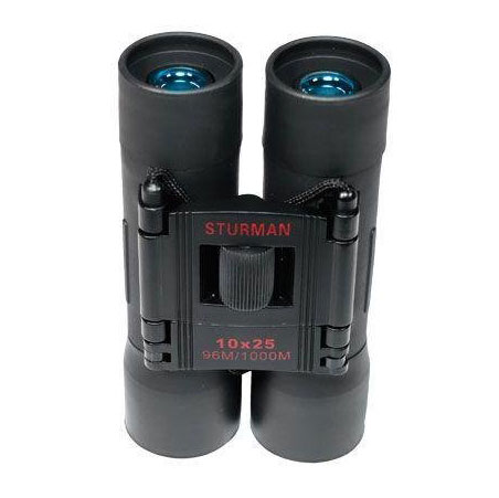 Бинокль STURMAN 10x25, черный Бинокль STURMAN 10x25, черный