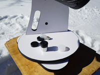 Ручка для удобства переноски в корпусе вилки