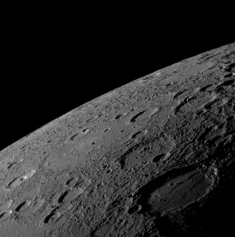 Кратеры на планете Меркурий: искусство во плоти!